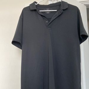 Mizzen and Main Black Men’s Golf Polo Size Large